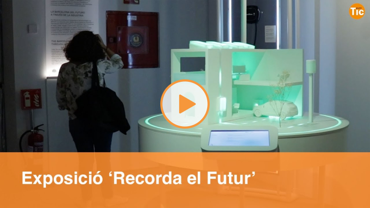 Embedded thumbnail for Últimas semanas para visitar la exposición &#039;Recuerda el Futuro&#039; en el Palau Robert
