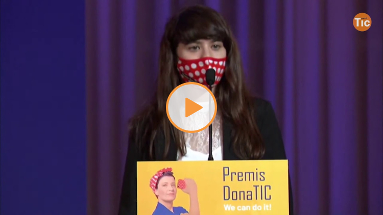 Embedded thumbnail for IV Premis DonaTIC 2020