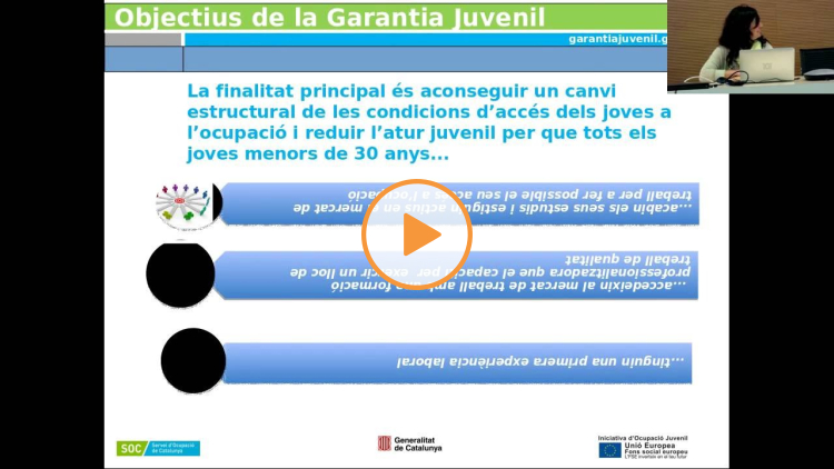 Embedded thumbnail for Webinar: Marta Massaguè parla de Garantia Juvenil a Catalunya