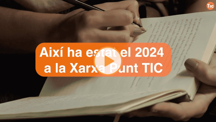 Embedded thumbnail for Revive el 2024 en la Xarxa Punt TIC