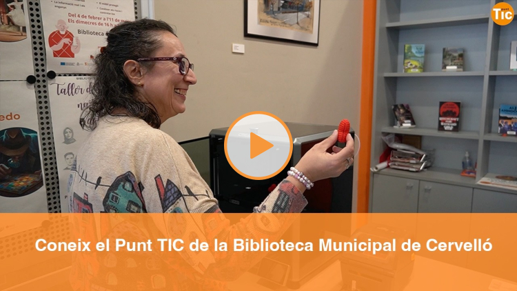Embedded thumbnail for Discover the Punt TIC de la Biblioteca de Cervelló